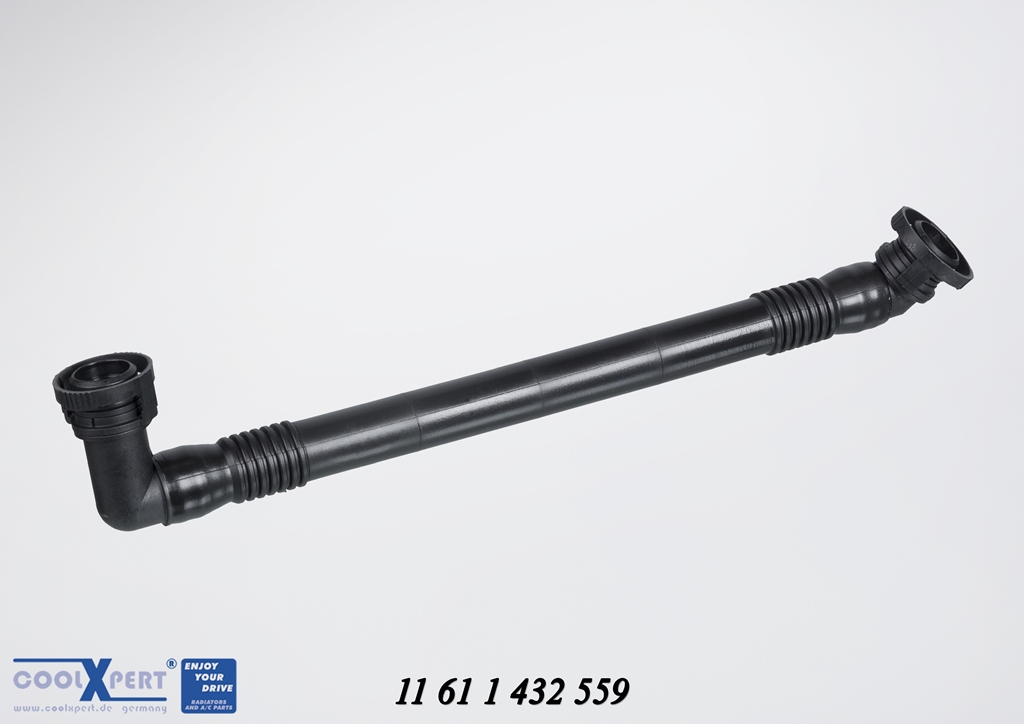 XUZHIANG Crankcase Breather Vent Hose 3-Way – For BMW 1/3/5 Series, X3, X5, Z4 (11157559528)